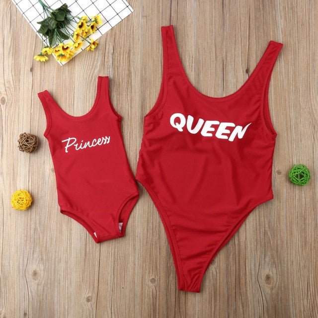 Mother And Daughter Swimwear Bikini Bathing Suit Clothes