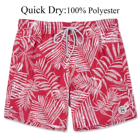 Fashionable Men's Quick Dry Summer Swim Shorts With Mesh Lining For Beach Board
