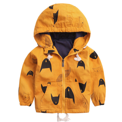 Trench Kids Fleece Trench Jackets For Boys