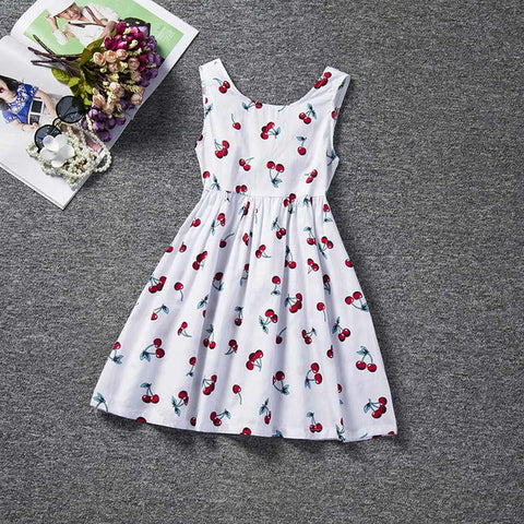Casual Lovely Girls' Floral Print Princess Tutu Dresses For Party School