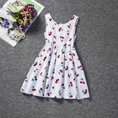 Casual Lovely Girls' Floral Print Princess Tutu Dresses For Party School