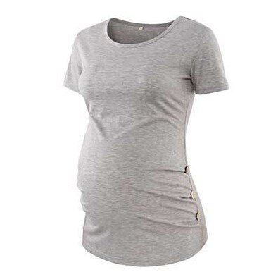 חבילה של 3 יחידות בגדי הריון Ropa Embarazada חולצות טריקו בהריון חולצת טריקו מקרית מחמיא