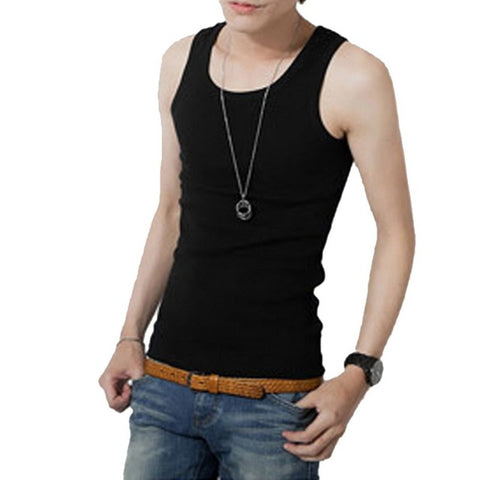 Casual Men's Short Sleeve O-neck Cotton Fitness T-Shirt