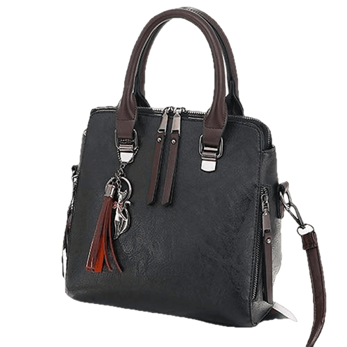 Vintage Pu Leather Ladies Handbags Crossbody Shoulder Bag