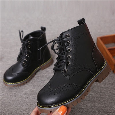 Fashion Soft Warm Martin Boots Shoes For Girls
