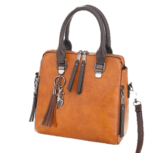 Vintage Pu Leather Ladies Handbags Crossbody Shoulder Bag