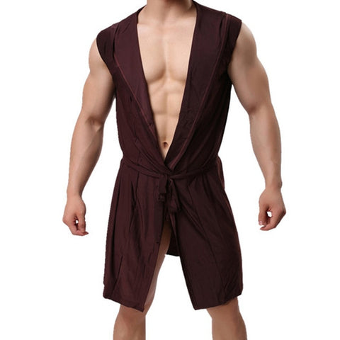 Novas roupas masculinas para massagem em roupão de banho