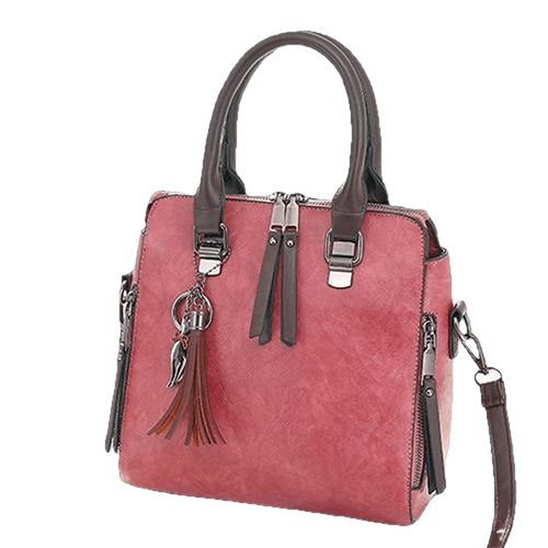 Vintage Pu Leather Ladies Handbags Crossbody Shoulder Bag