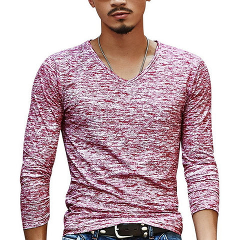 Casual Men's Short Sleeve O-neck Cotton Fitness T-Shirt