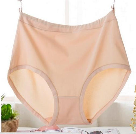 Cotton Women'S Plus Size Panties Comfortable Bamboo Fiber Underpants Women Big Size 5Xl Underware - Sheseelady