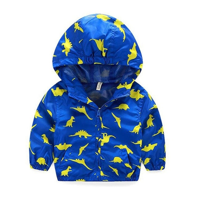 Cute Dinosaur Spring Coat Jackets For Boys - Sheseelady
