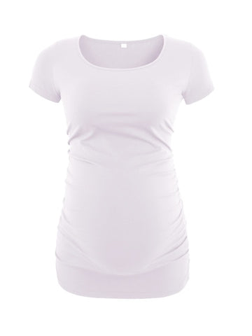 Lot de 3 pièces vêtements de maternité Ropa Embarazada t-shirt hauts T-Shirt de grossesse décontracté flatteur côté ruché