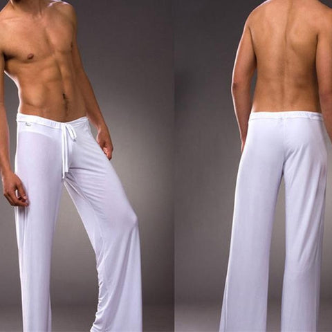Calça comprida masculina, calça comprida, confortável e respirável.