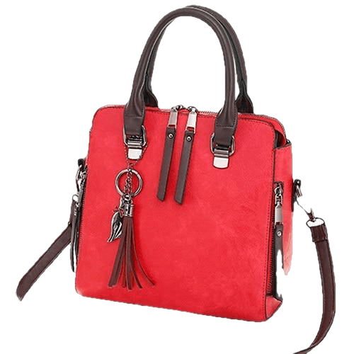 Vintage Pu Leather Ladies Handbags Crossbody Shoulder Bag